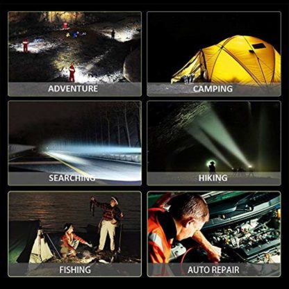 Projecteur LED portatif avec batterie 10W – Image 4